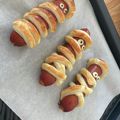 37eeee's cooksnap of when they made ミイラのウィンナーパイ.