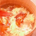 Aloha☆★'s cooksnap of when they made トマトのかき玉スープ.