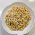 CHISA☆ごはん♪'s cooksnap of when they made 簡単すぎる！炒り卵のマカロニサラダ.