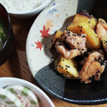にゅこ's cooksnap of when they made 簡単おかず☆鶏手羽元とさつま芋の甘辛煮.