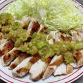ずぼら伝説's cooksnap of when they made 鶏むね肉のステーキ　レモンわさびソース.