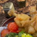 たっつぁん焚き火好き's cooksnap of when they made キャンプでお手軽！アヒージョ風唐揚げ.