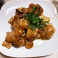 ﾏｼｭ's cooksnap of when they made 鶏肉とエリンギのマヨポン炒め.