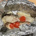 ＷａＴヒロコロ's cooksnap of when they made 白身魚と丸ごとトマトのホイル焼き.