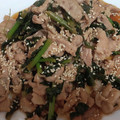 ちゃんのはは's cooksnap of when they made ❄︎節約♡大根の葉っぱと豚肉の炒め物❄︎.