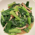 ほあちん's cooksnap of when they made 副菜：ビタミン菜としめじの中華風煮浸し.