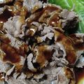 あや3069's cooksnap of when they made 暑い夏に★牛肉とレタスのスタミナ冷しゃぶ.