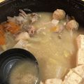クックちー☆'s cooksnap of when they made ラーメン、鍋に★簡単★本格とんこつスープ.