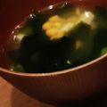 ノエル・ギャラガー's cooksnap of when they made ワカメとコーンの中華スープ.