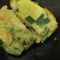 あゆたっくん's cooksnap of when they made お好み焼き風卵焼き.
