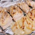 みっくママ's cooksnap of when they made 鮭とジャガイモのハーブマヨオリーブ油焼き.