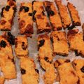 h184's cooksnap of when they made ワンボウルで簡単！米粉ビスコッティ.