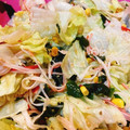 ♡ぽちすけ♡'s cooksnap of when they made 簡単副菜♪レタスとわかめの中華風サラダ.