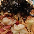 クックJ0D5GE☆'s cooksnap of when they made キャベツとベーコンの和風パスタ.