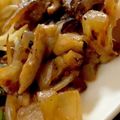 MULA's cooksnap of when they made 簡単！鶏皮と玉ねぎのシンプル☆炒め.