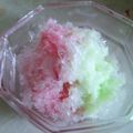 zakkiiM's cooksnap of when they made 糖制限さんのミルキー♡ヘルシーかき氷♡.