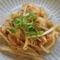 TYSK's cooksnap of when they made 節約簡単☆鶏胸肉ともやしのネギ塩炒め.