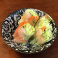 忘れん坊の覚え書き's cooksnap of when they made 生春巻きの皮の戻し方　.