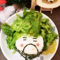 ゆるмαмα's cooksnap of when they made キャラ弁＊サニーレタスで＊佐仁井太郎.