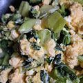 クックZNL6Q7☆'s cooksnap of when they made ふわふわ卵と青梗菜♡中華炒め.