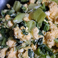 クックZNL6Q7☆'s cooksnap of when they made ふわふわ卵と青梗菜♡中華炒め.
