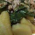 クックTNIHZ4☆'s cooksnap of when they made 長芋と鶏ミンチ煮.