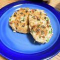ちえぞ〜's cooksnap of when they made ✿マヨ入り鶏ひき肉のにらinつくね焼き✿.