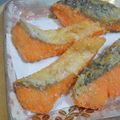 りよんじゃ's cooksnap of when they made 鮭の竜田揚げ焼き.