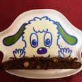 ノビル's cooksnap of when they made 福豆（炒り大豆）のチョコビスコッティ.