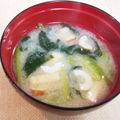 はちみつlove's cooksnap of when they made ❁竹輪と小松菜のお味噌汁❁.