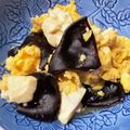 クックQLSQS7☆'s cooksnap of when they made 豆腐ときくらげの卵炒め.
