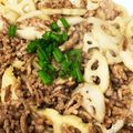 やえまりも's cooksnap of when they made 肉みそれんこん.