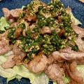 まきちマン's cooksnap of when they made 豚こまのカリカリ揚げ♡ねぎごま香味だれ.