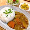 YUH♡ママ's cooksnap of when they made 圧力鍋3分☆サバ缶と大根の和風カレー.