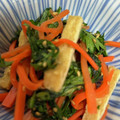 アップイエ's cooksnap of when they made レンジで簡単和総菜◎春菊と人参のごま和え.