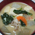 ＊れいぴん＊'s cooksnap of when they made あったまる♡豚肉と根菜の粕汁.