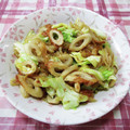 papepo☆'s cooksnap of when they made キャベツとちくわの炒めもの.