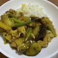 お塩と砂糖's cooksnap of when they made 彩り野菜の麻婆カレー.
