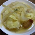 お塩と砂糖's cooksnap of when they made キャベツのポトフ風コンソメスープ.