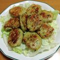 55才のおじさん's cooksnap of when they made 味付けは液みそで！簡単つくね.