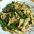 こうまさmam's cooksnap of when they made 豚肉としめじの簡単炒め.