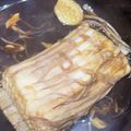hikajiri's cooksnap of when they made カスベ(エイ)の煮付け.