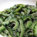 sachinnko's cooksnap of when they made ゴーヤ黒ゴマきんぴら.