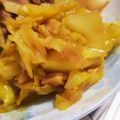 か～ぽ☆'s cooksnap of when they made 簡単おかず:キャベツベーコンのカレー炒め.
