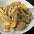 ＭＩ−ＳＡＮ's cooksnap of when they made れんこんと油揚げの炒めもの〜ちょい甘.