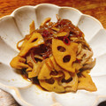 ちゃちゃまる26's cooksnap of when they made 白滝と蓮根のピリ辛煮.