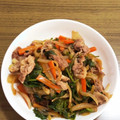 クックOGE40M☆'s cooksnap of when they made 簡単！豚肉とほうれん草の甘辛炒め.