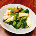 ちゃちゃまる26's cooksnap of when they made つるむらさきと長いものおかか和え.
