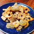 ちゃちゃまる26's cooksnap of when they made ☆生麩とレンコンのごちそう甘辛炒め☆.