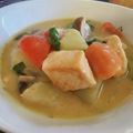 ☆Tropical☆'s cooksnap of when they made 鮭のクリームシチュー.